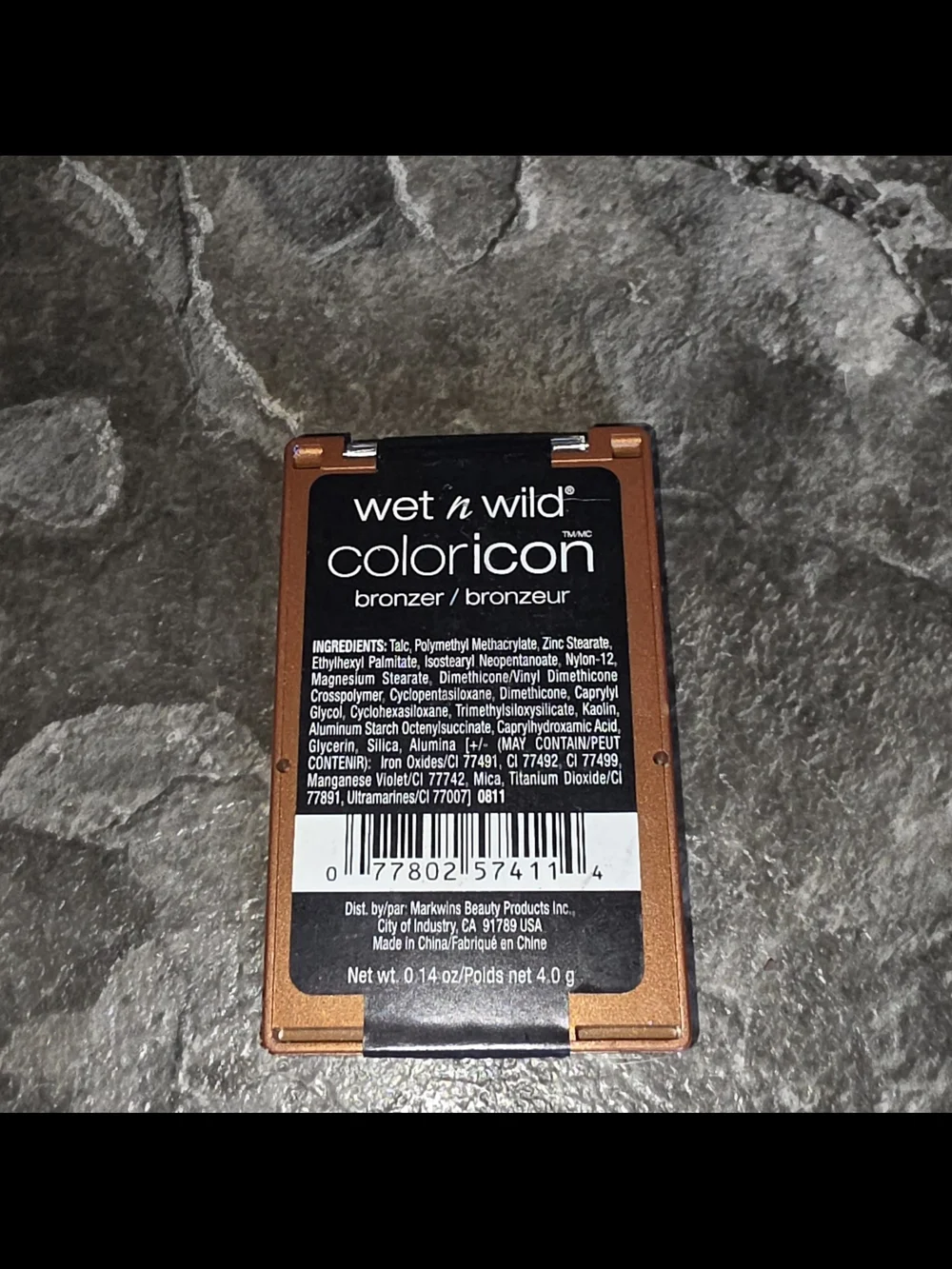 Wet n' Wild Color Icon Bronzer in 741A Princess 0.14oz  BNIB Discontinued